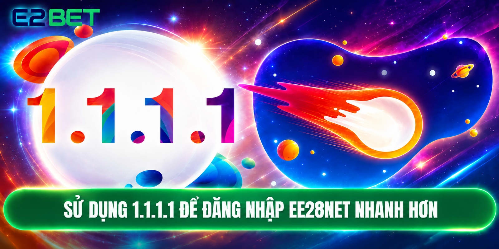 Sử dụng 1.1.1.1 để đăng nhập EE28BET nhanh hơn